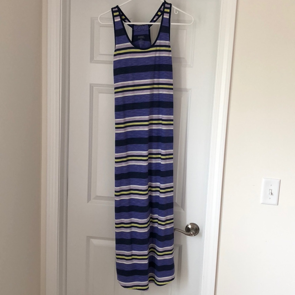 Striped maxi dress
